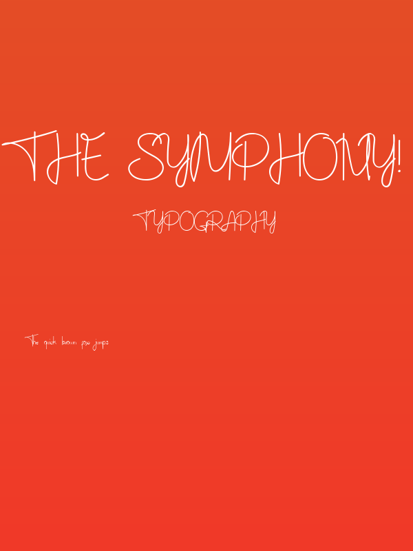 The Symphony! Poster