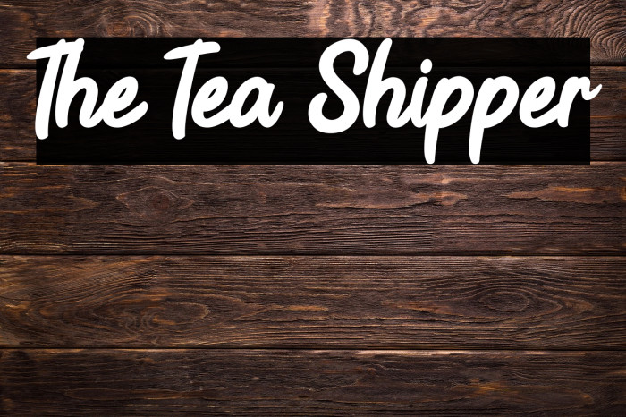 The Tea Shipper Example 3