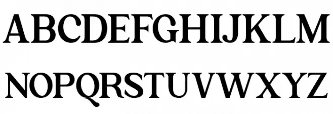 The Texterius خط أحرف كبيرة