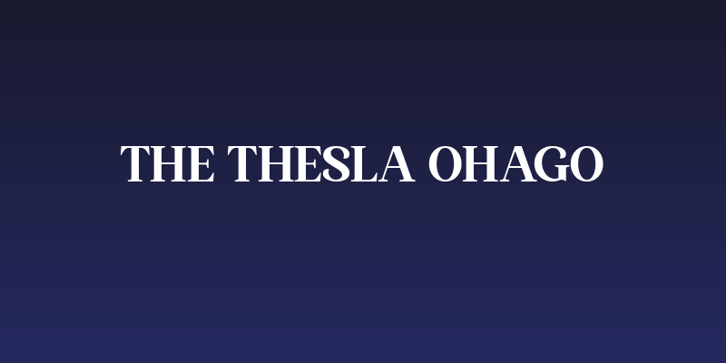 The Thesla Ohago Social Header