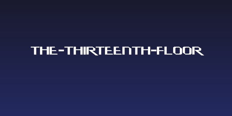 The-Thirteenth-Floor Social Header