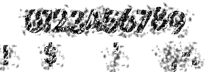 The Thrill Of The Kill Font OTHER CHARS