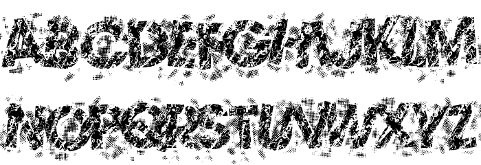 The Thrill Of The Kill Font LOWERCASE