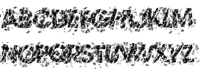 The Thrill Of The Kill Font LOWERCASE