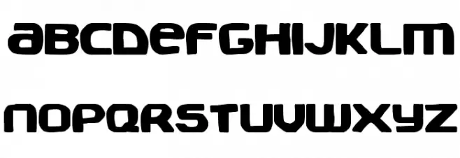 The Toy Castle Font LOWERCASE