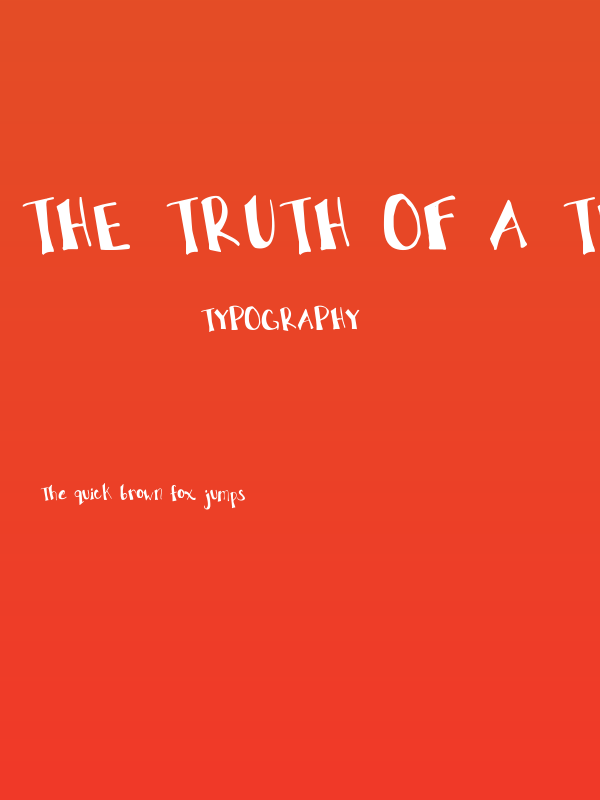 The Truth of a Thousand Lies Poster