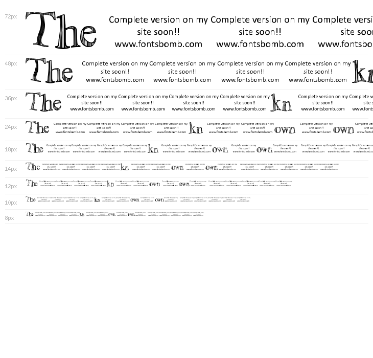 The Unknown [uncomplete_version] Waterfall