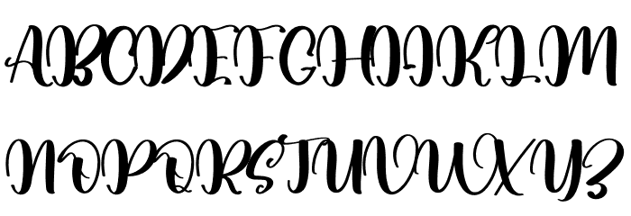 The Upstand Font UPPERCASE