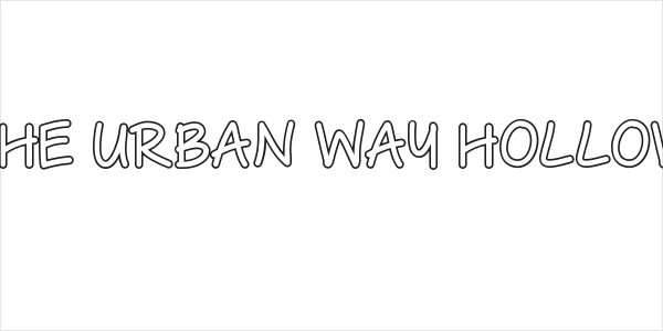 The Urban Way Hollow Logo