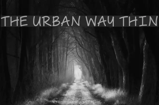 The Urban Way Thin  examples