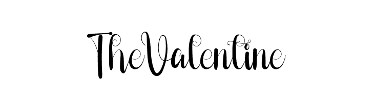 The Valentine  Fuentes Gratis Descargar