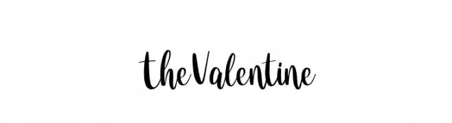 The Valentine  تنزيل الخطوط