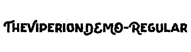 The Viperion DEMO-Regular  Descarca Fonturi Gratis