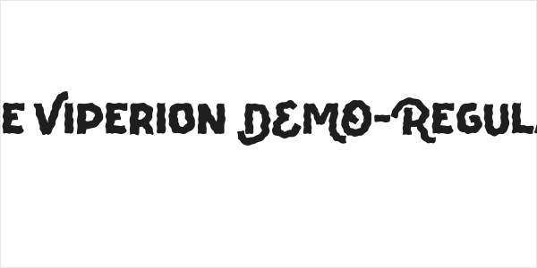 The Viperion DEMO-Regular Logo