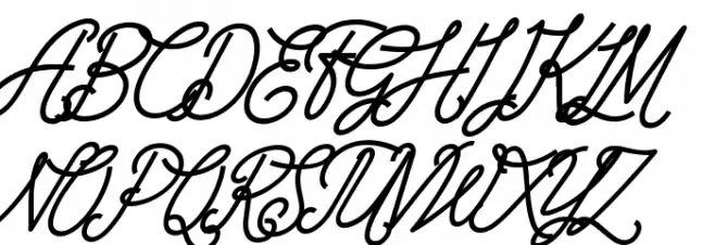 The Wahhabi Script Bold Cond Schriftart Groß