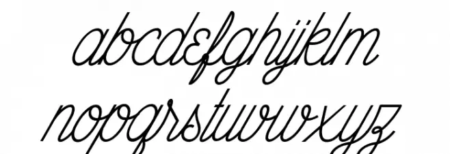 The Wahhabi Script Condensed Fuentes MINÚSCULAS