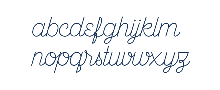 The Wahhabi Script Lowercase