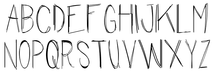 The Waiting Room Font LOWERCASE