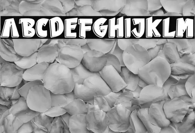 The Warrior Fonte examples