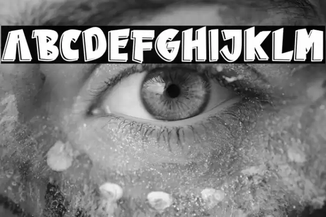 The Warrior Fonte examples