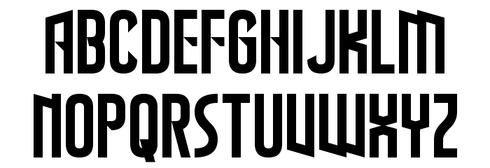 The Wastes of Space Font LOWERCASE