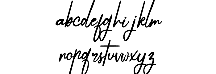 The Water Of Life Font LOWERCASE