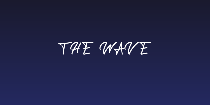 The Wave Social Header