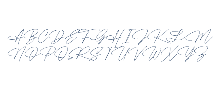 The Wedding Signature Regular Uppercase