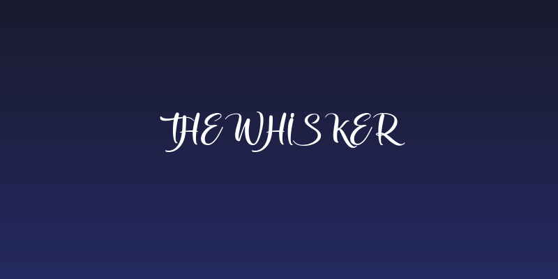 The Whisker Social Header