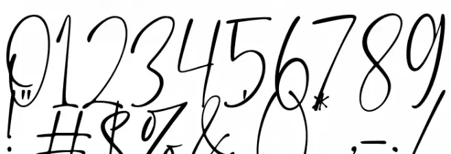 The Whistler फ़ॉन्ट अन्य घर का काम