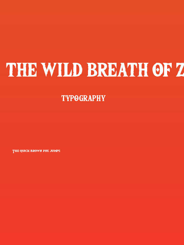 The Wild Breath of Zelda Poster