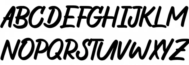 The Wild Chaos Demo Version Schriftart Groß