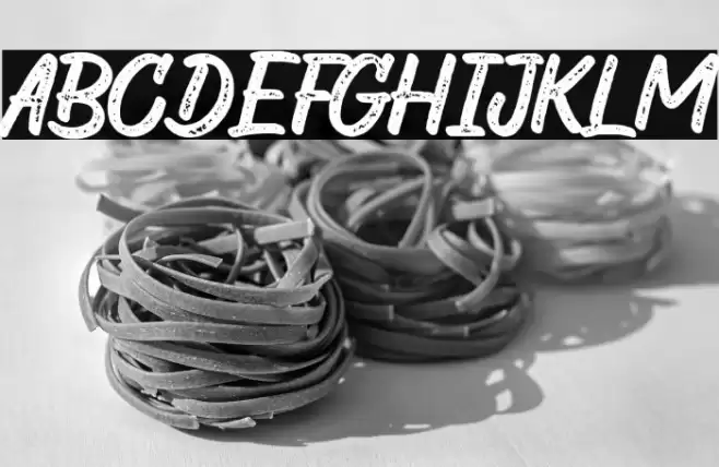 The Wild Chaos Stamped Demo Ver Font examples