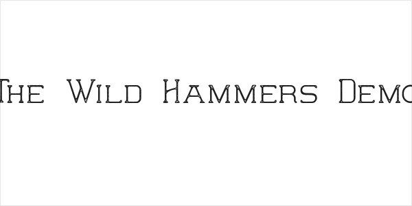 The Wild Hammers Demo Logo