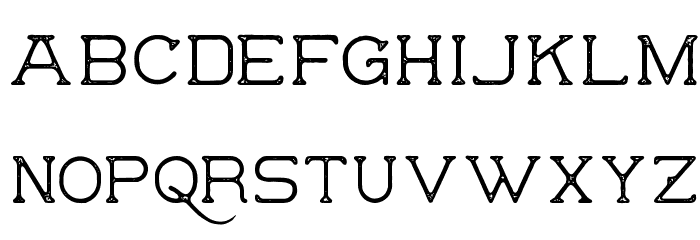 The Wild Hammers Demo Font LOWERCASE