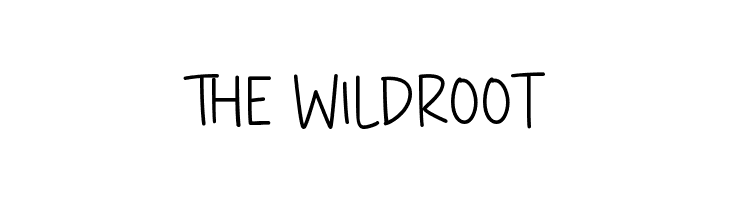 The Wildroot Font