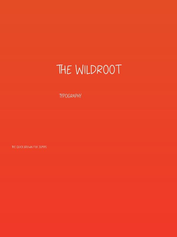 The Wildroot Poster
