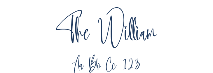 The William Font Preview