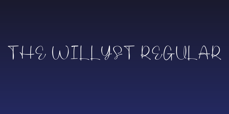 The Willyst Regular Social Header