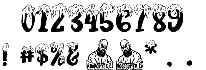 The Winter Child Font OTHER CHARS