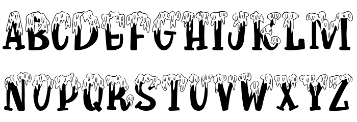 The Winter Child Font LOWERCASE