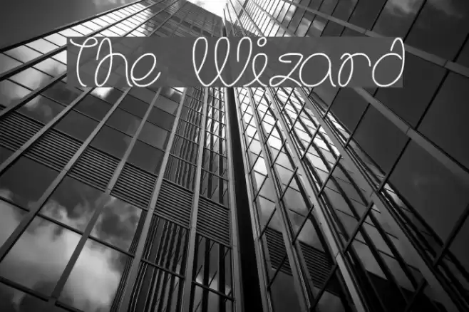 The Wizard Font examples