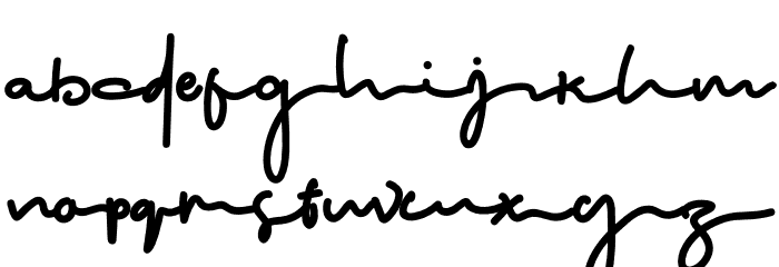 The Wonder Font LOWERCASE