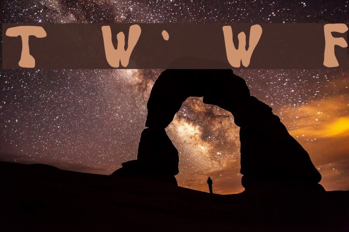 The World's Worst Font Font examples