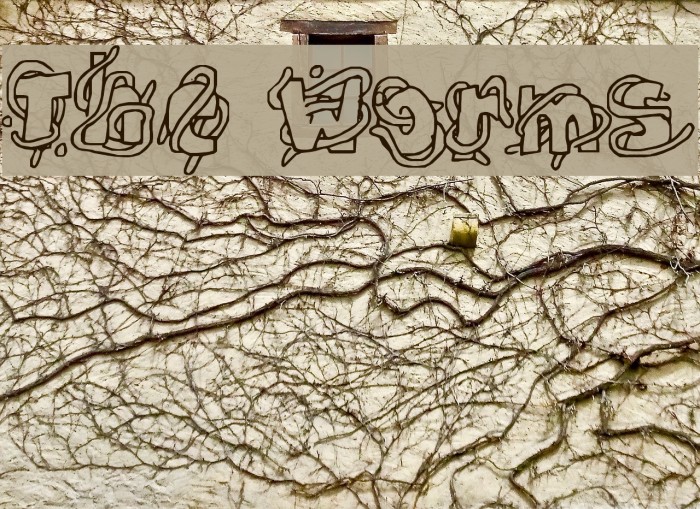 The Worms Font examples