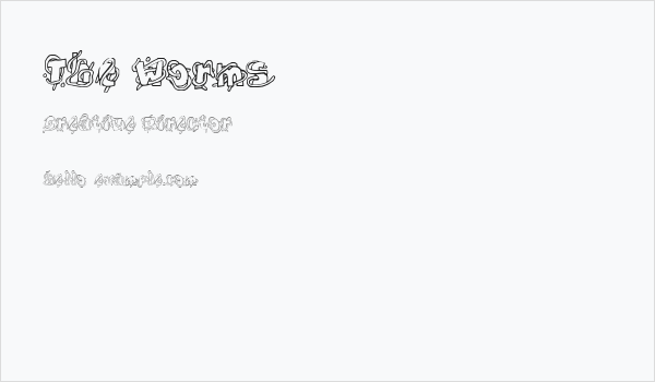 The Worms Business Card