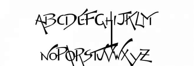 The-Worst Font LOWERCASE