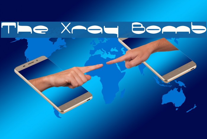 The Xray Bomb Font examples