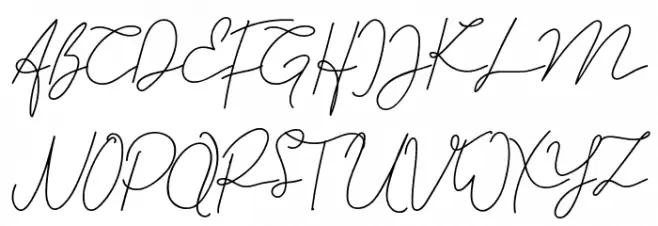 The Yoshi Schriftart Groß