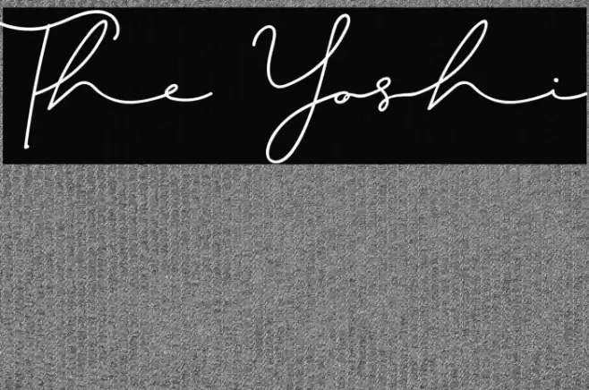 The Yoshi Font examples